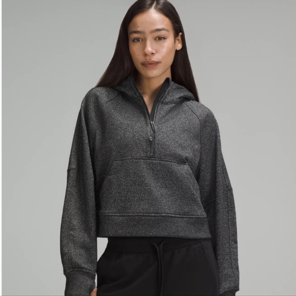 NWT scuba oversized half zip hoodie spark XS /S
